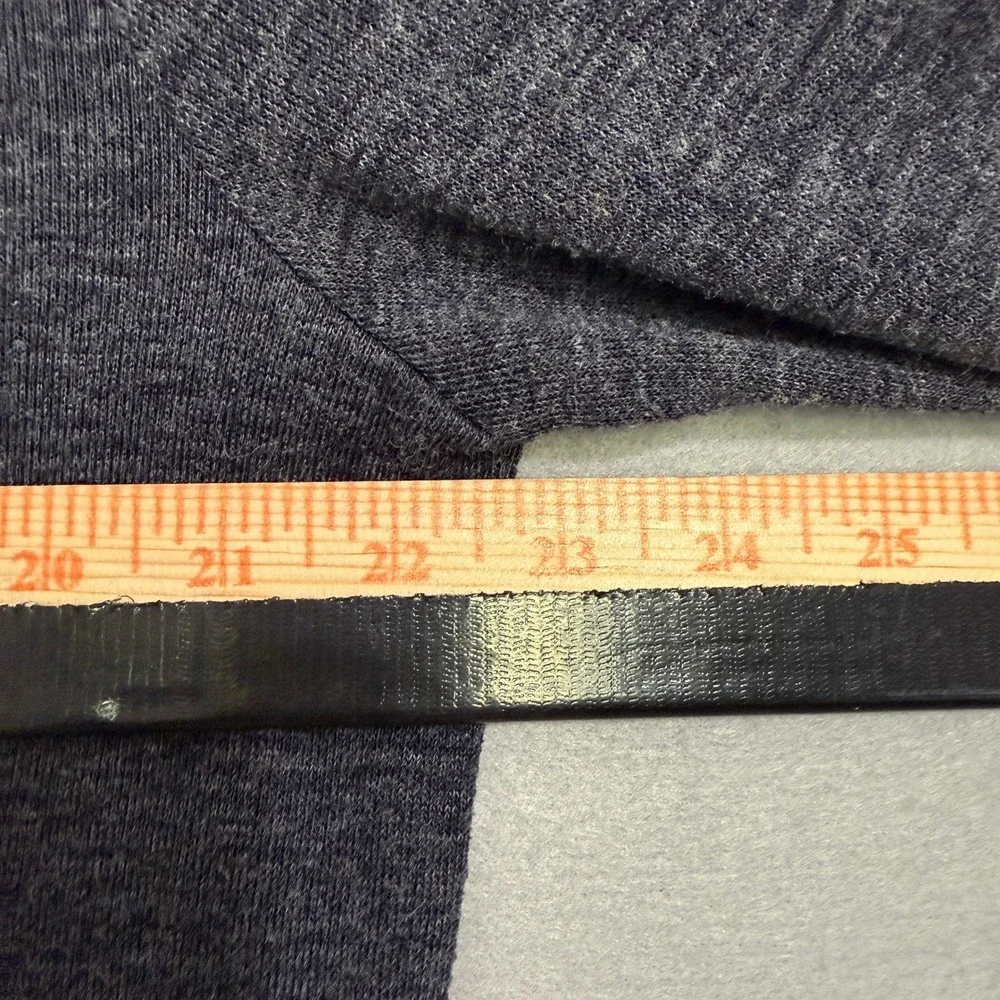 Banana Republic Mens‎ Casual Gray Knit Henley Shirt Size XL Long Sleeve Preppy